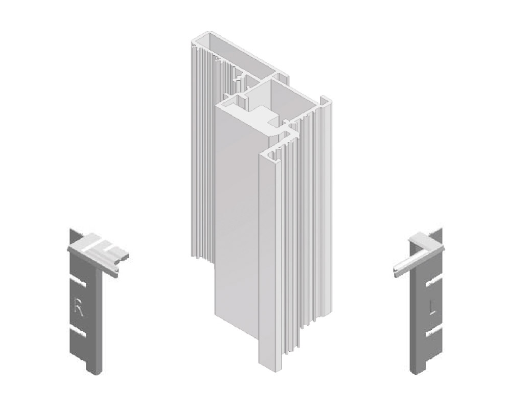 ECLISSE Syntesis Baseboard terminal elements 13 mm