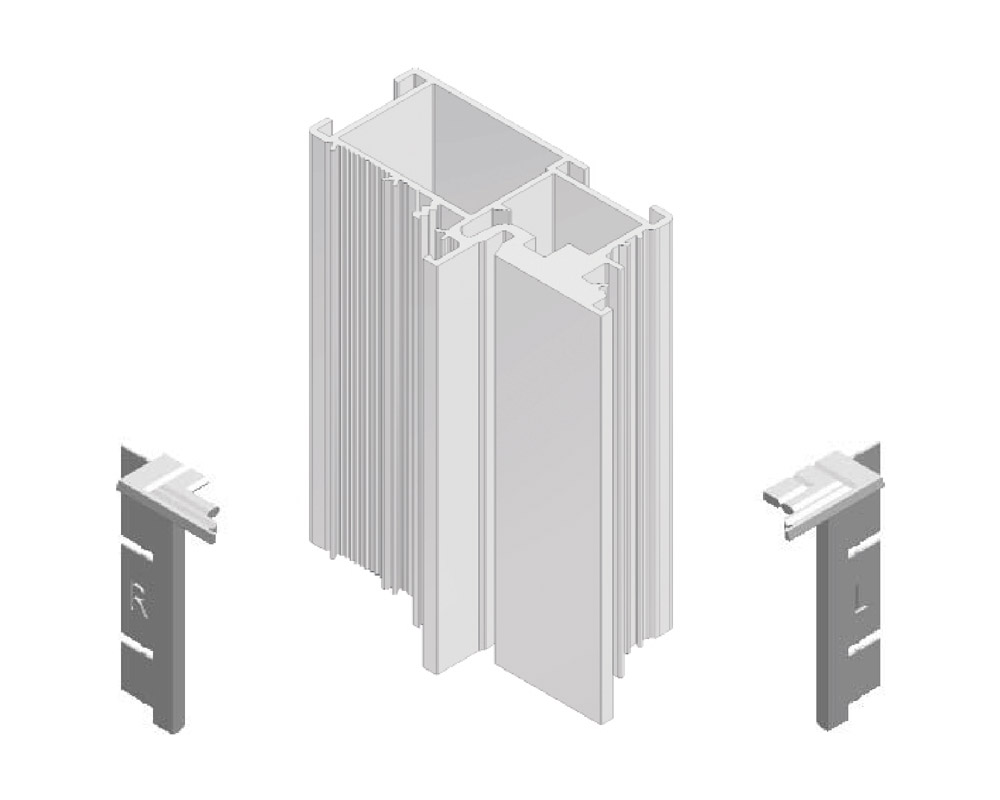 ECLISSE Syntesis Baseboard terminal elements 15 mm