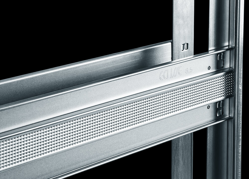 ECLISSE horizontal pre-drilled reinforcing bars
