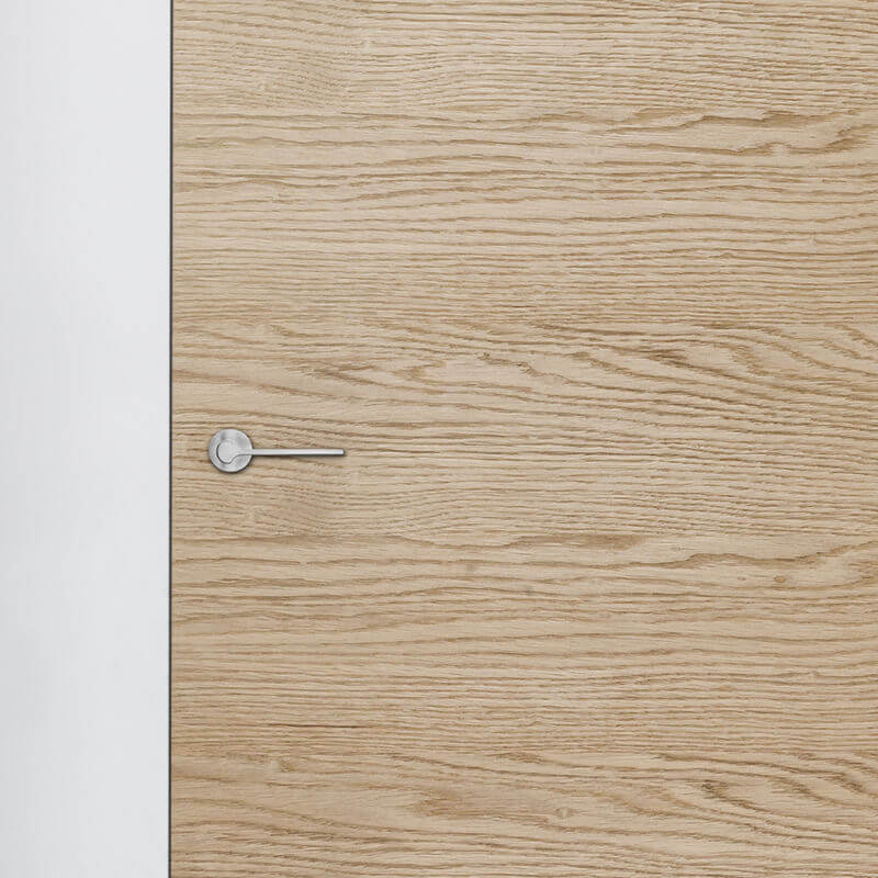 Wood veneer doors