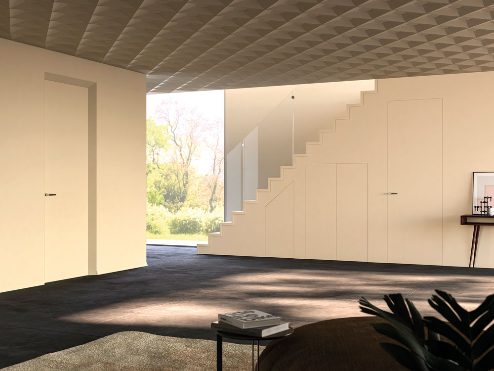 ECLISSE primer-coated flush-to-wall opening solutions