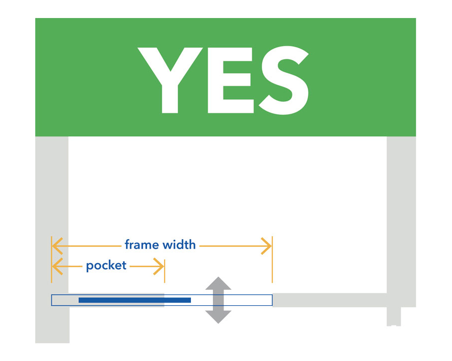 Choosing the right pocket door - fitting frame