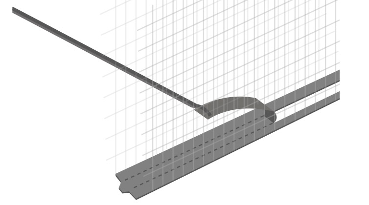 Under frame tear-off profile - ECLISSE patent