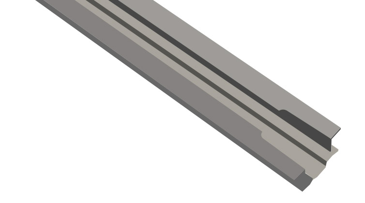 Extractable track system - ECLISSE patent