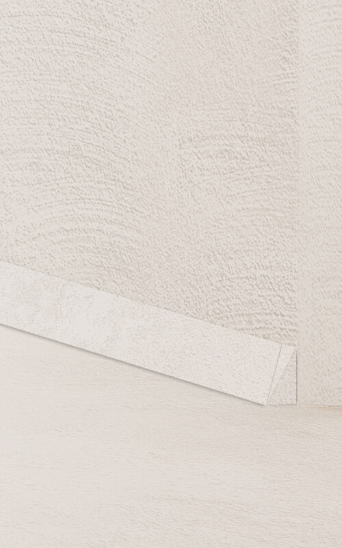 ECLISSE Delta - inclined baseboard - primer-coated finish