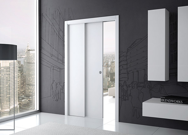 ECLISSE telescopic sliding pocket door system