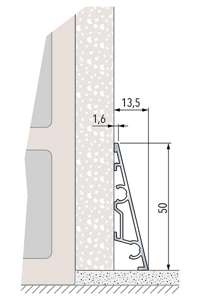 ECLISSE Delta - application on solid wall