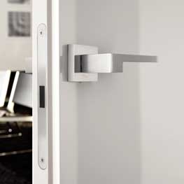 Handles for wooden hinged doors