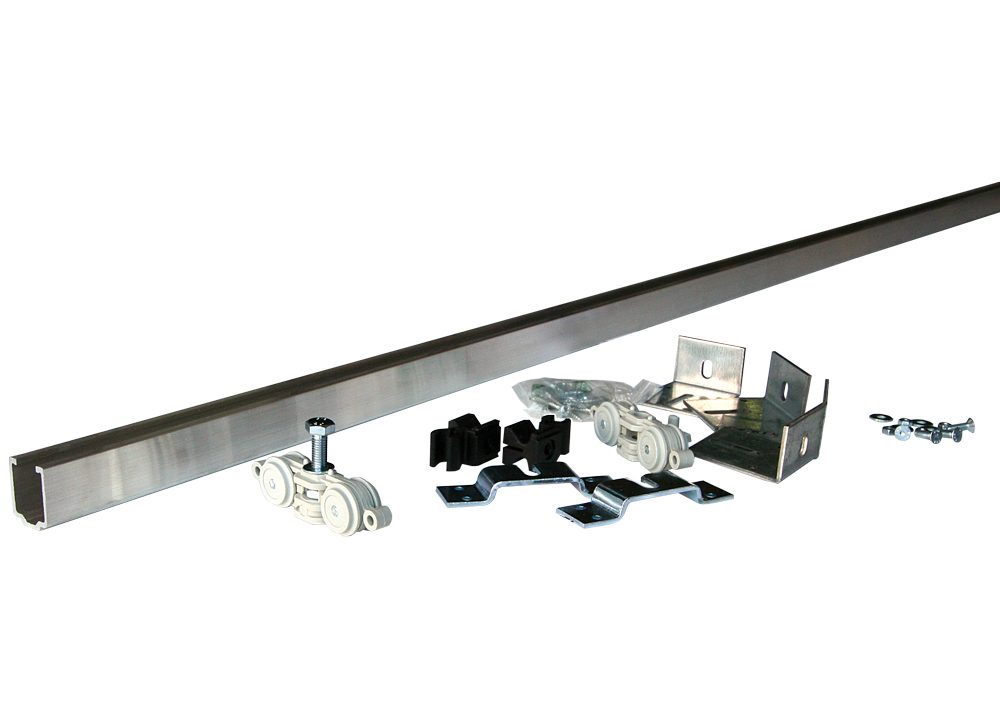 Exposed sliding door kit - hardware