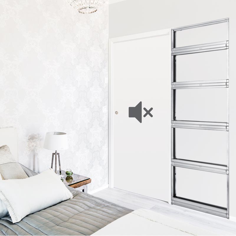 ECLISSE Acoustic soundproof sliding pocket door systems ECLISSE World